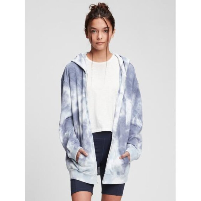 Teen mikina oversized tunic Modrá, 8