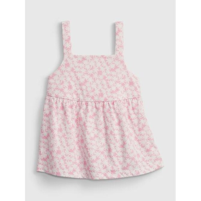 Dětský top peplum Růžová, 3YRS