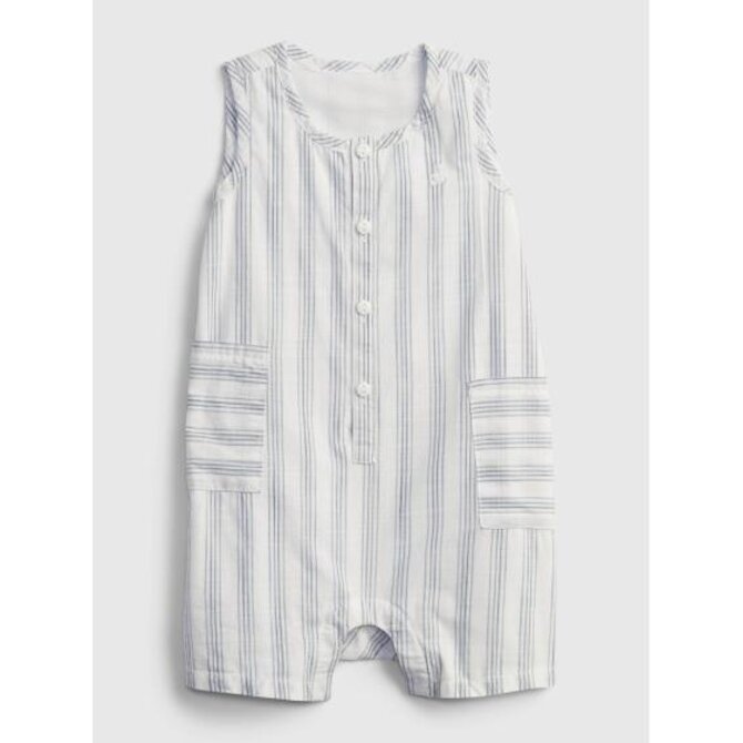 Baby overal Bílá, 0-3M
