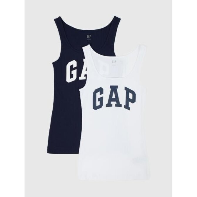 Tílko GAP logo, 2 ks Vícebarevný, XXS
