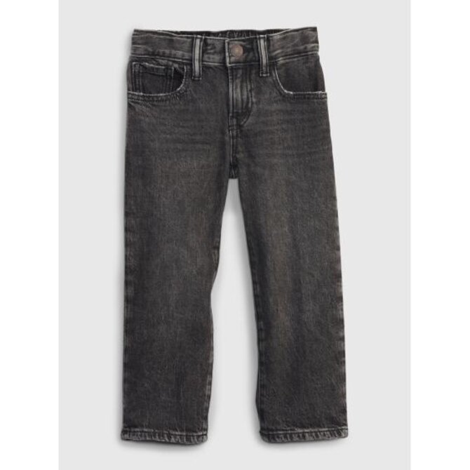 Dětské džíny loose '90s organic Černá, 2YRS