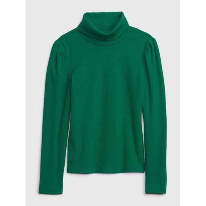 Dětské tričko s rolákem Zelená, S