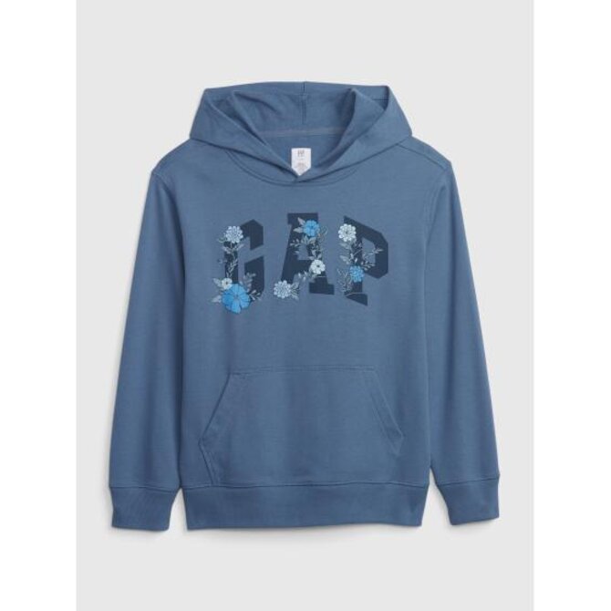 Dětská mikina s logem Modrá, XS