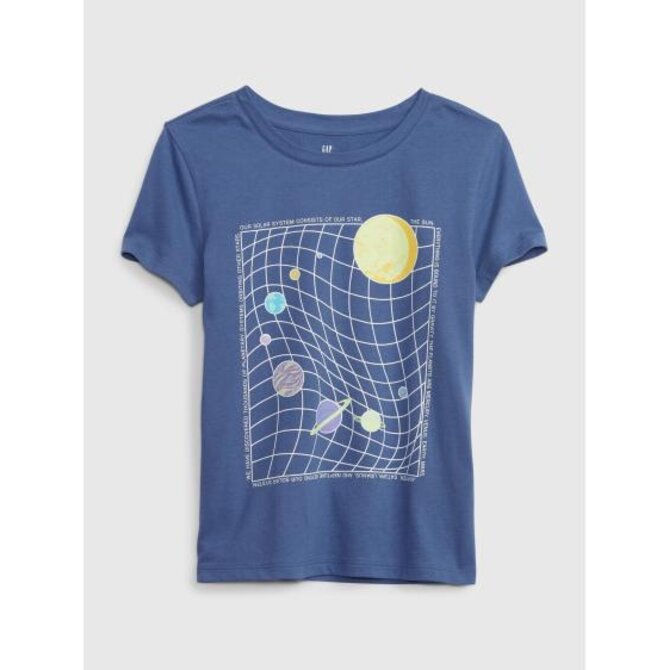 Dětské tričko s potiskem Modrá, XS