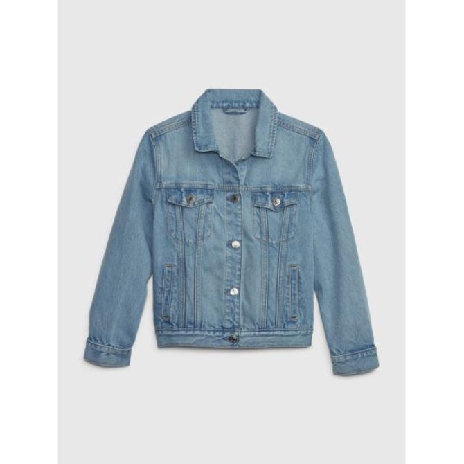 Dětská džínová bunda Modrá, S