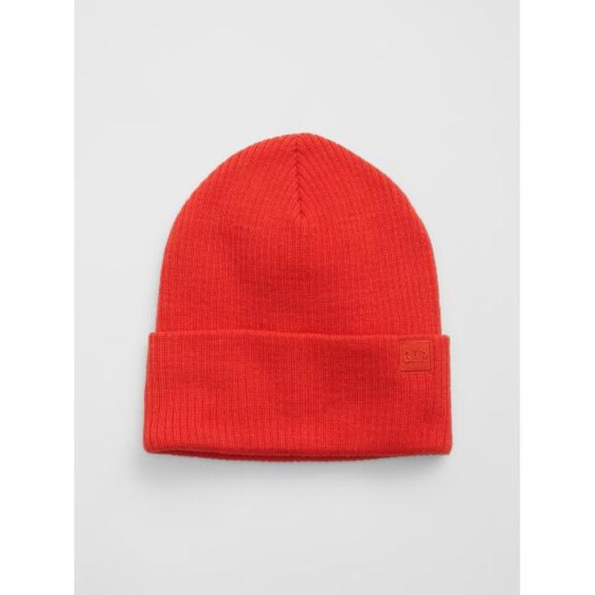 Dětská čepice s logem Červená, onesize