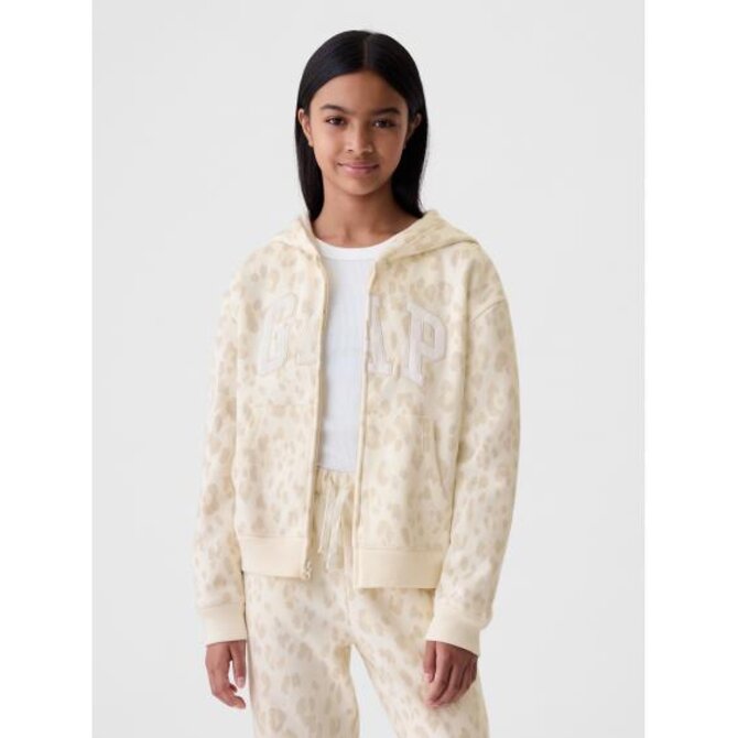 Dětská mikina s logem Béžová, XS