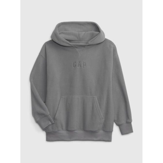 Dětská mikina s logem Šedá, S