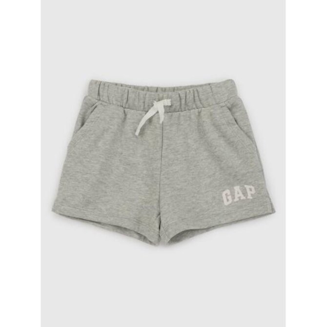 Dětské kraťasy s logem Šedá, 5YRS