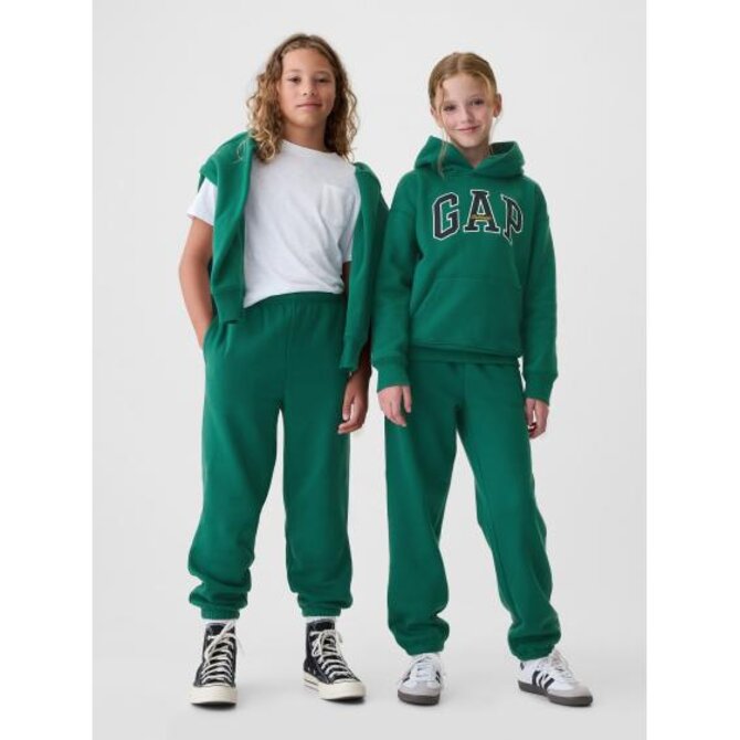 Dětské tepláky Unisex Zelená, S