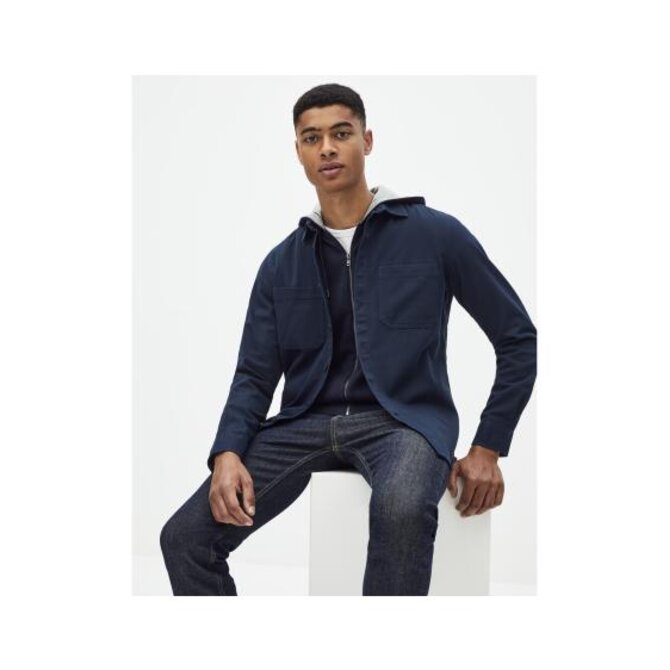 Svrchní košile Sawork regular Modrá, S