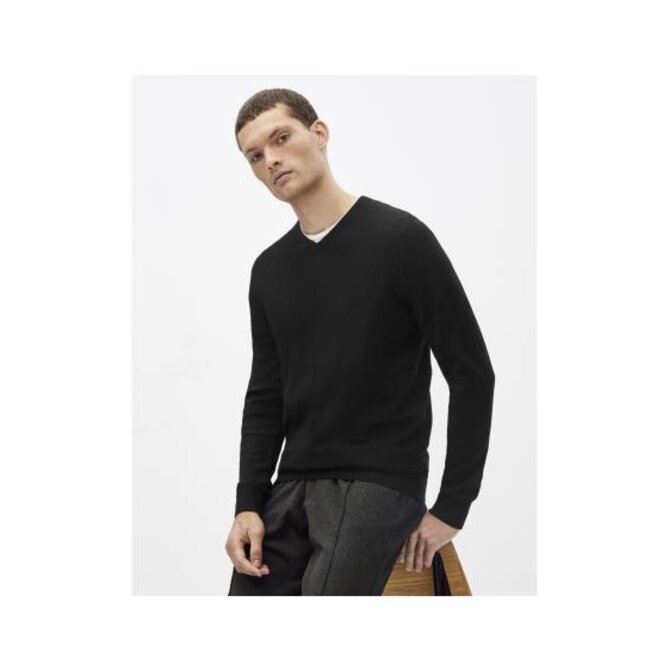 Vlněný svetr Semeriv Černá, S