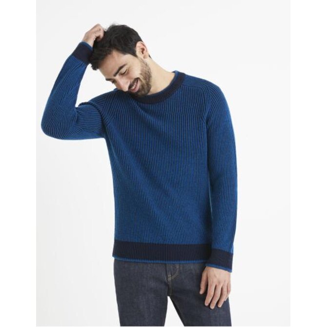 Pletený svetr Veribs Modrá, S