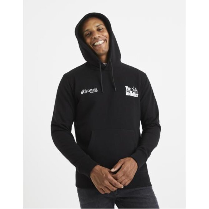 Mikina Kmotr Černá, S