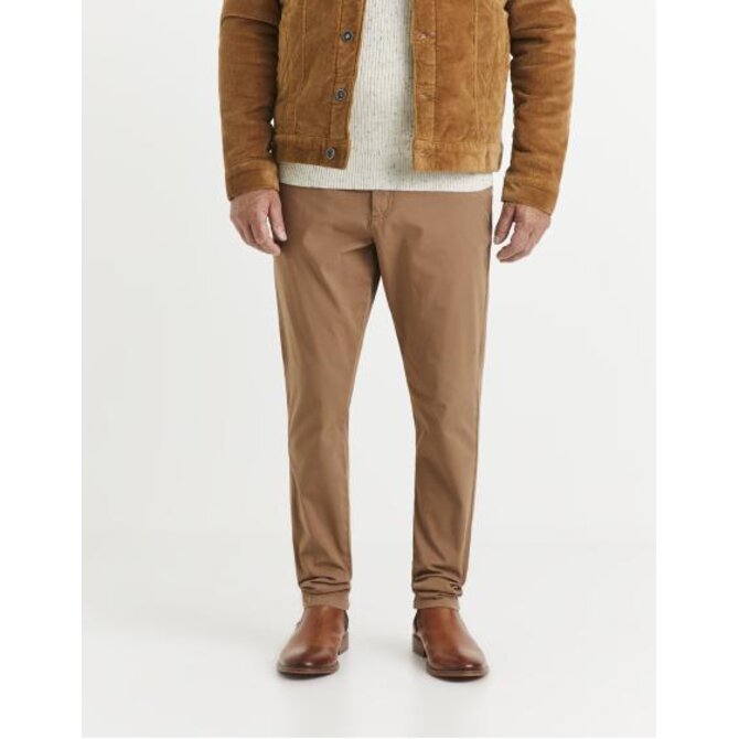 Kahoty chino skinny Toremus Hnědá, 38/34