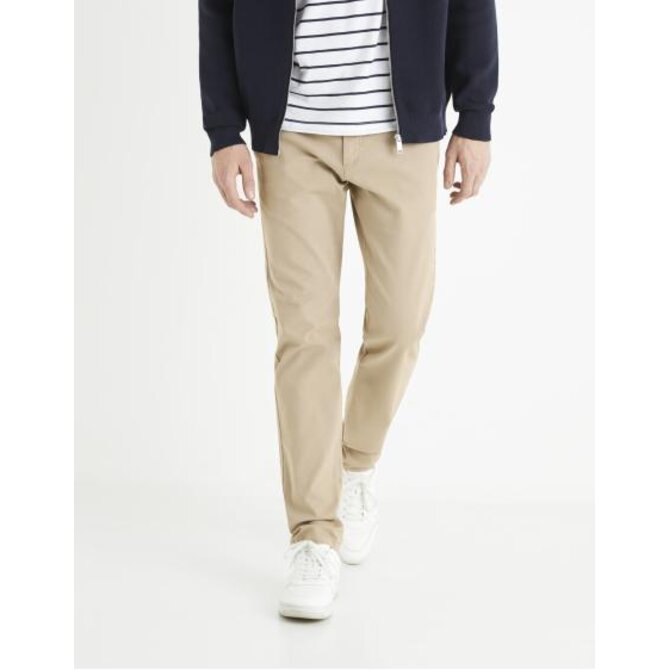 Kahoty chino slim Tocharles Béžová, 40/34