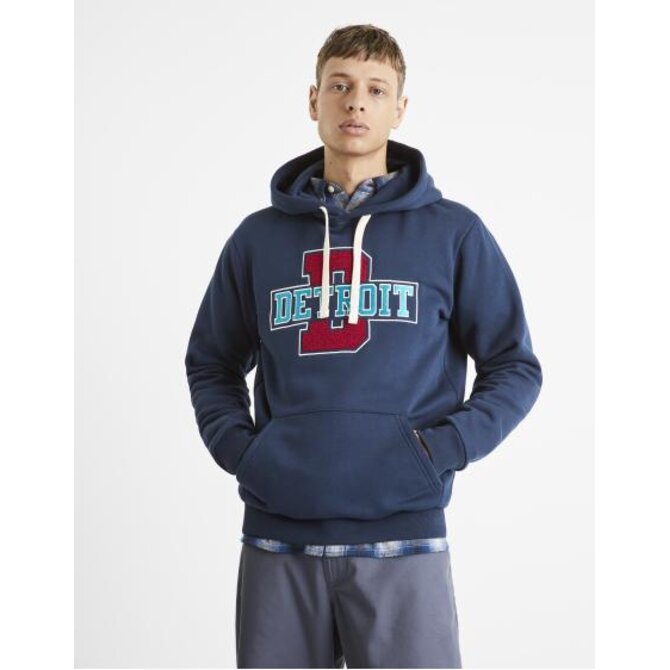 Mikina Detroit Modrá, S