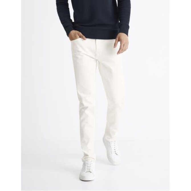 Džíny C25 slim fit Coslim4 Béžová, 44/34