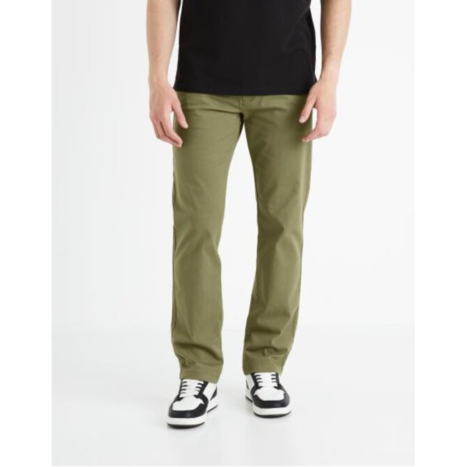 Kalhoty chino straight Tohenri Khaki, 38