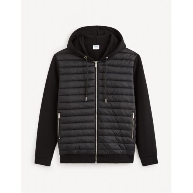 Prošívaná bunda Fequilted Černá, S