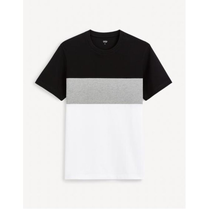 Tričko Febloc s krátkým rukávem Černá, S