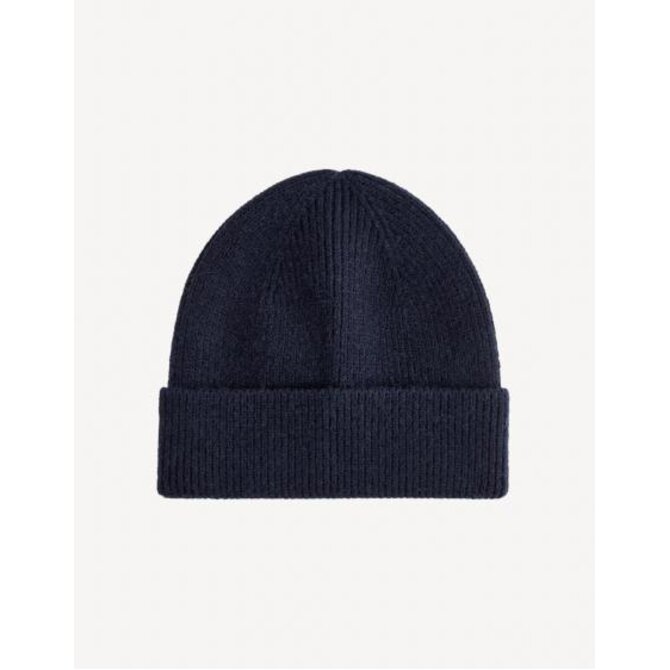 Pletená čepice Viribean Tmavě m Modrá, tu