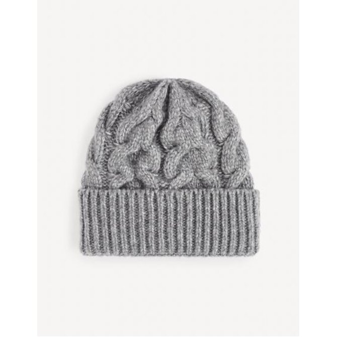 Pletená čepice Fibeasnow Šedá ON Šedá, tu