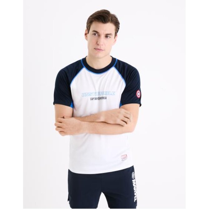 Sportovní tričko Marvel - Captain America Vícebarevný, XL