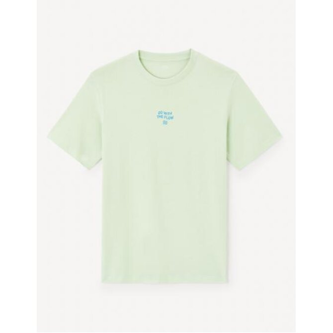 Bavlněné tričko Jeword Zelená, S