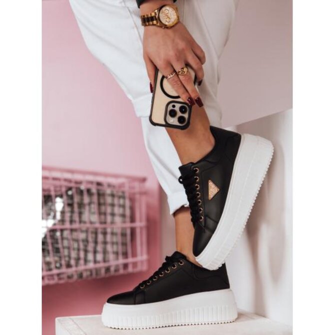 Dámské tenisky na platformě SNIKPIK černé Černá, 39