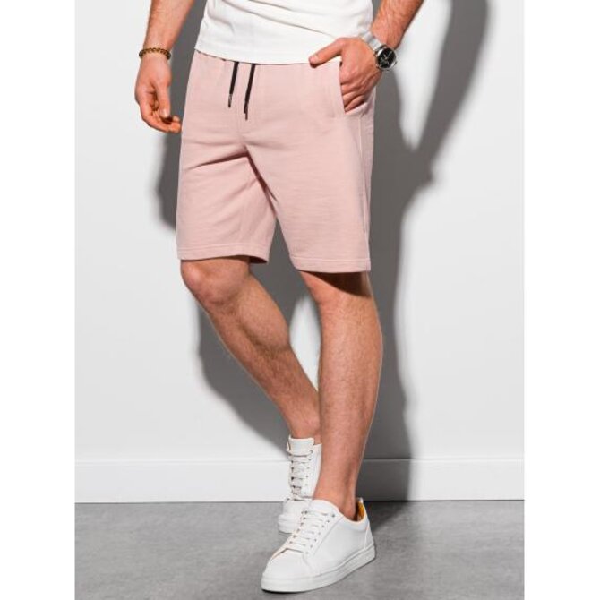 Pánské tepláky W291 růžové Růžová, L