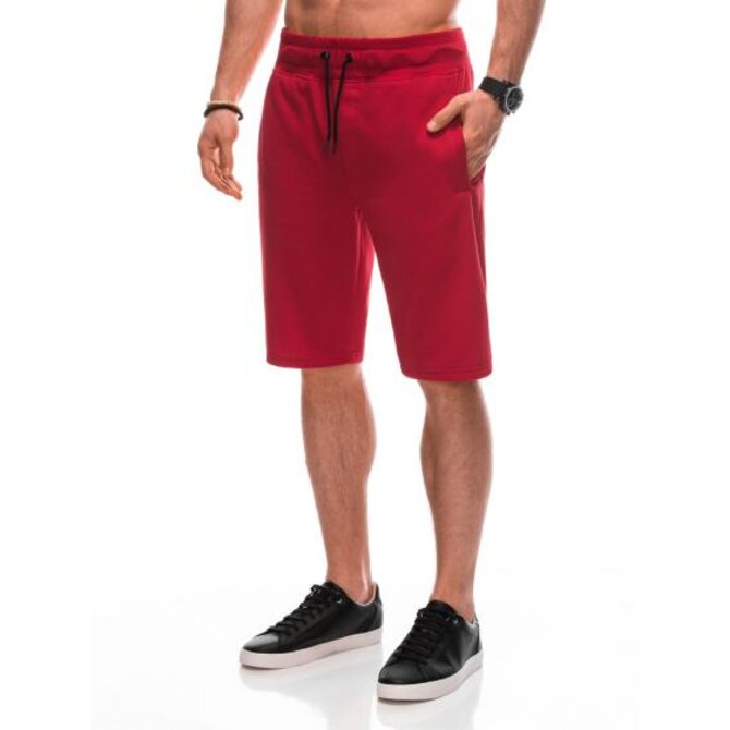 Pánské kraťasy EM-SRBS-0101 V-4 červené Červená, L