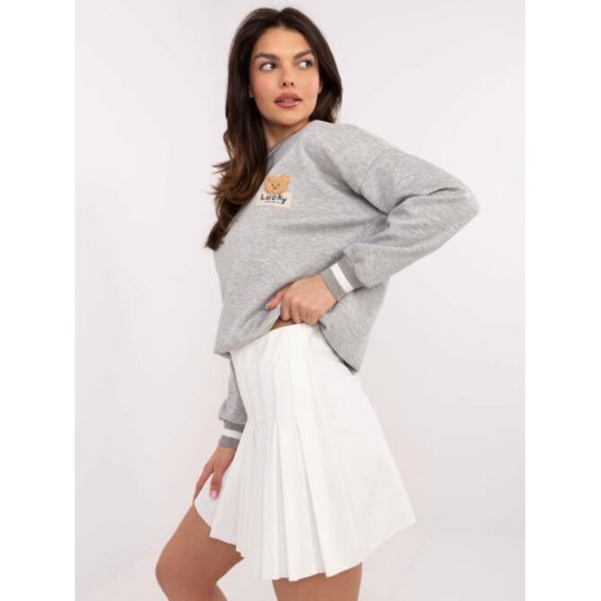 Ecru rozšířená sukně s plisováním Ecru, S/M