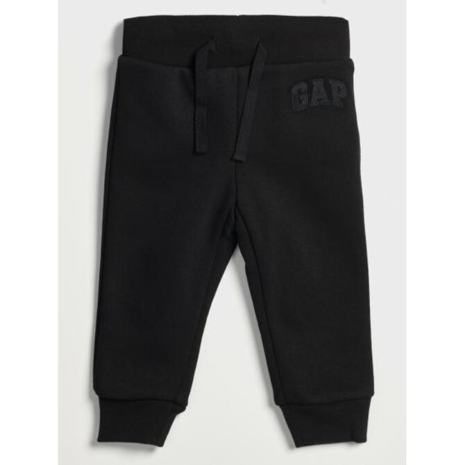 Dětské tepláky s logem Černá, 18-24M