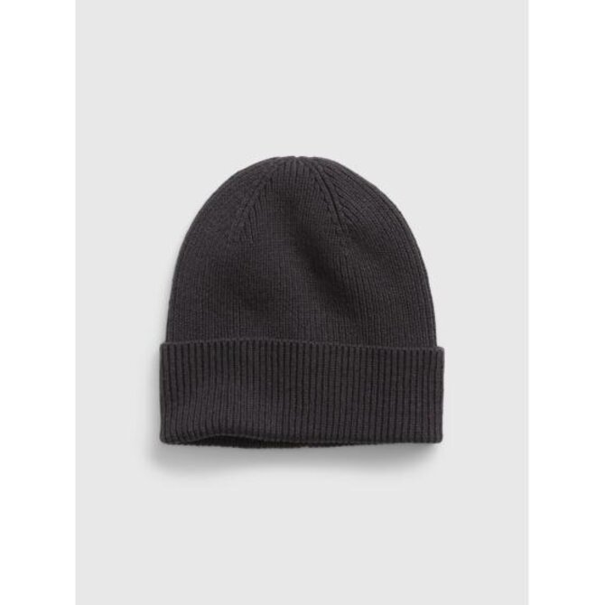 Dětská čepice organic cotton Černá, onesize