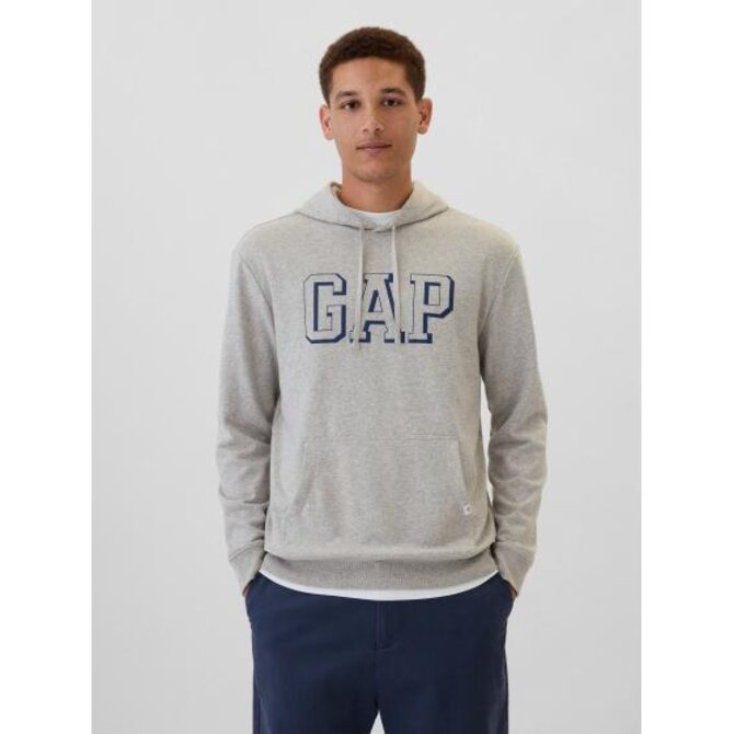 Mikina s logem Šedá, L