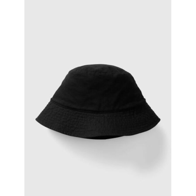 Lněný klobouk Černá, M/L