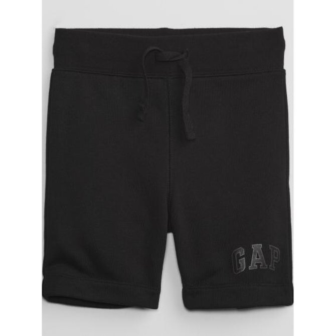 Dětské kraťasy s logem Černá, 18-24M