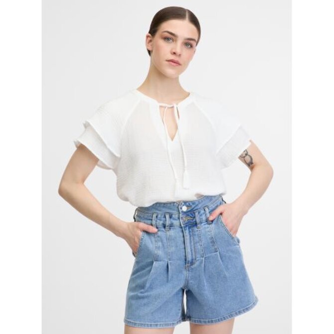 Bílá dámská halenka Bílá, 34