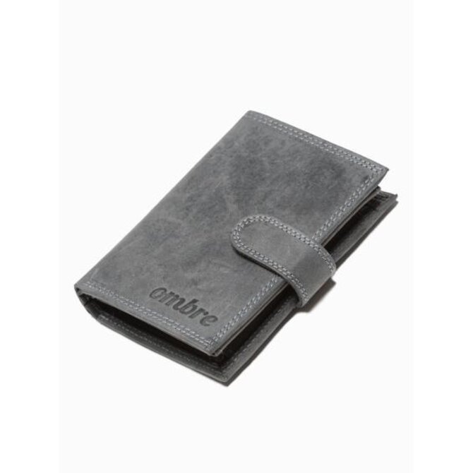 Pánská kožená peněženka HUNTER černá Černá, Univerzální