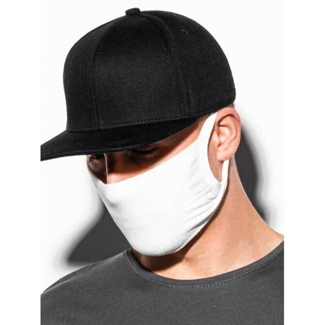 Dámská maska s kapsou na filtr A262 - bílá (4 ks) Bílá, Univerzální