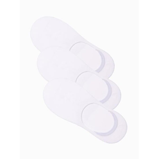 Pánské ponožky LEESA bílé 3-pack Bílá, Univerzální