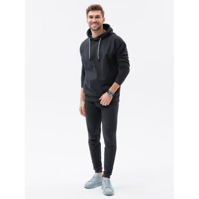 Pánská souprava mikina + tepláky HARPER černá Černá, XXL