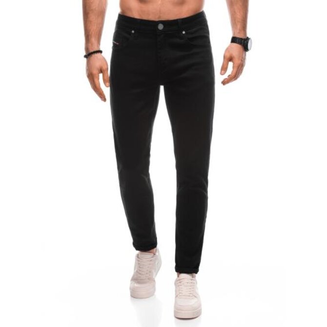 Pánské džíny P1458 černé Černá, 29