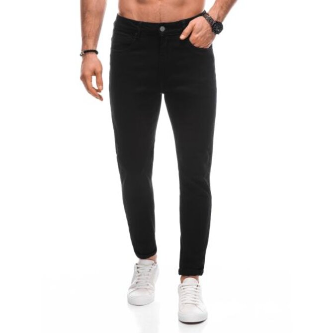 Pánské džíny P1454 černé Černá, 29