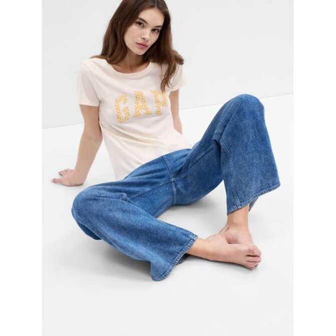 Tričko s logem GAP Bílá, XXS