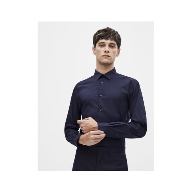 Košile Masantal slim střih Modrá, M