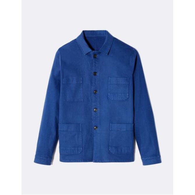 Bunda Muse na knoflíky Modrá, S