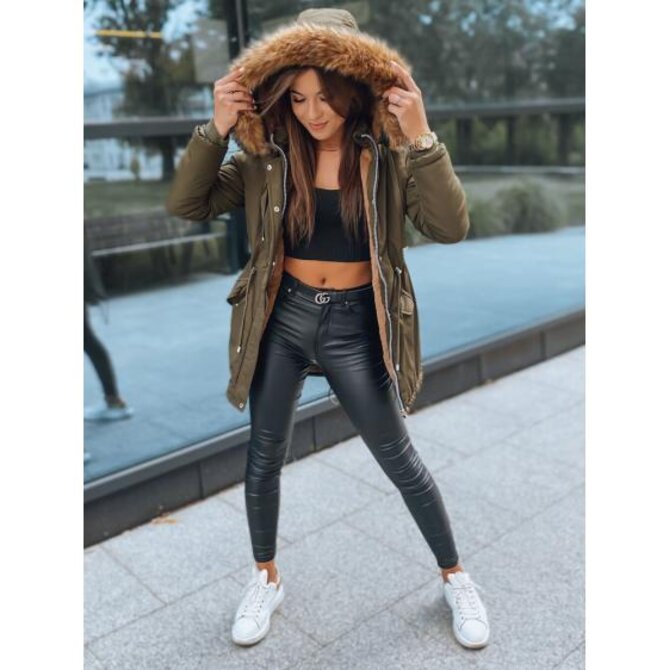 Dámská bunda NEXT tmavě zelená Zelená, XXL