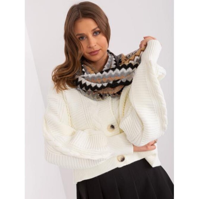 Dámský komín ARJANA tmavě šedý Tmavě šedá, Univerzální